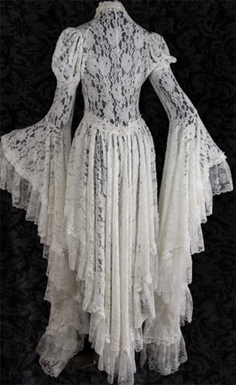 Breathable Lace Mini Dress - Image 3