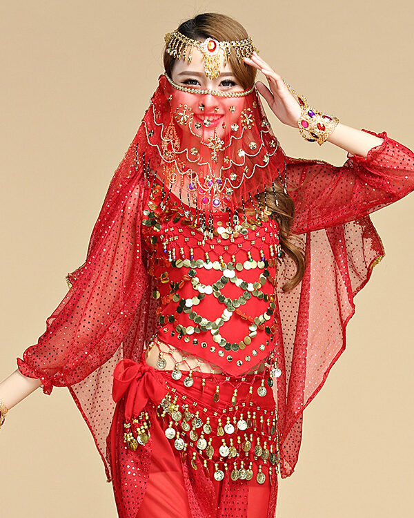 Belly Dance Plum Blossom Veil