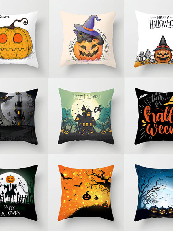 Halloween Pumpkin Pillowcase