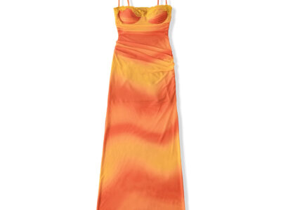 Mesh Strap Dress With Built-in Bra For Women