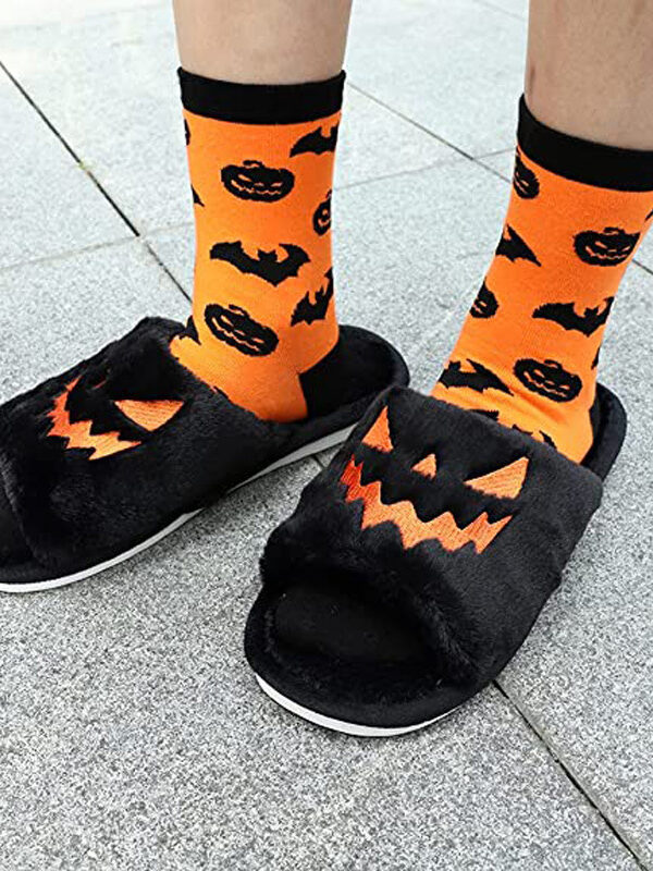 Halloween Cute Warm Home Slippers