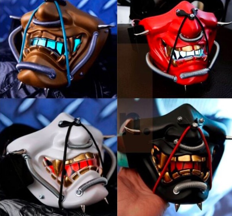 Halloween Prajna Demon Mask Ornament