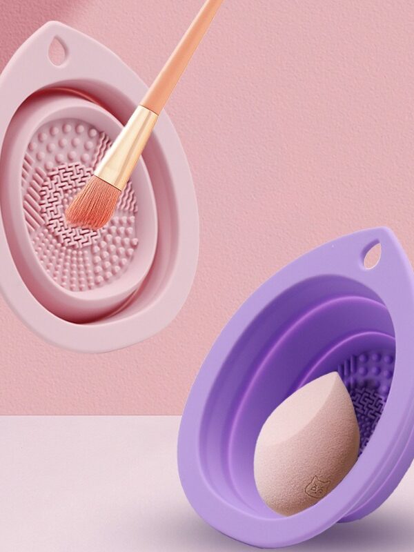 Silicone Folding Brush Cleaning Pad