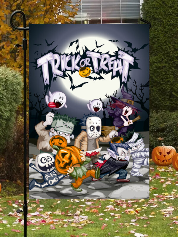 Day of the Dead Garden Banner Flag