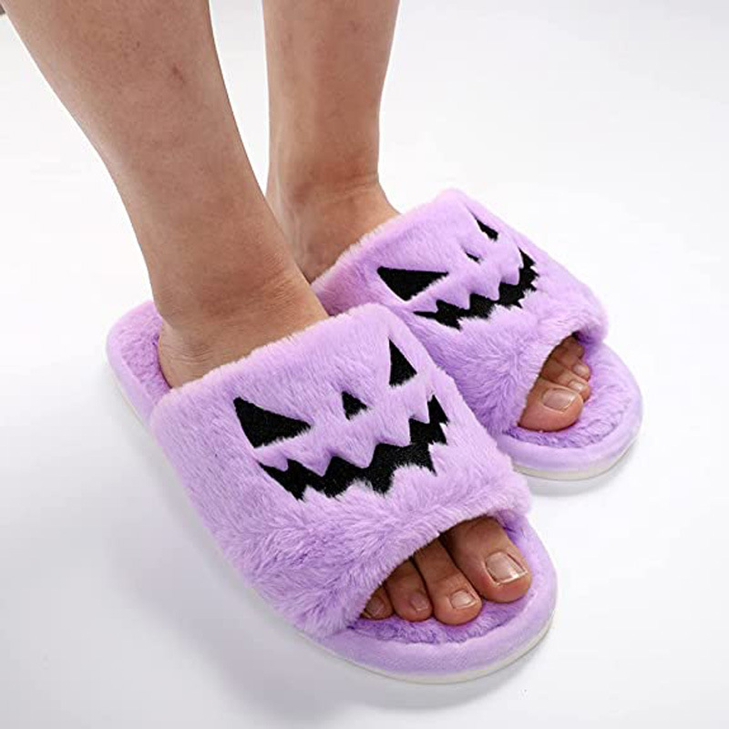 Halloween Cute Warm Home Slippers - Image 3